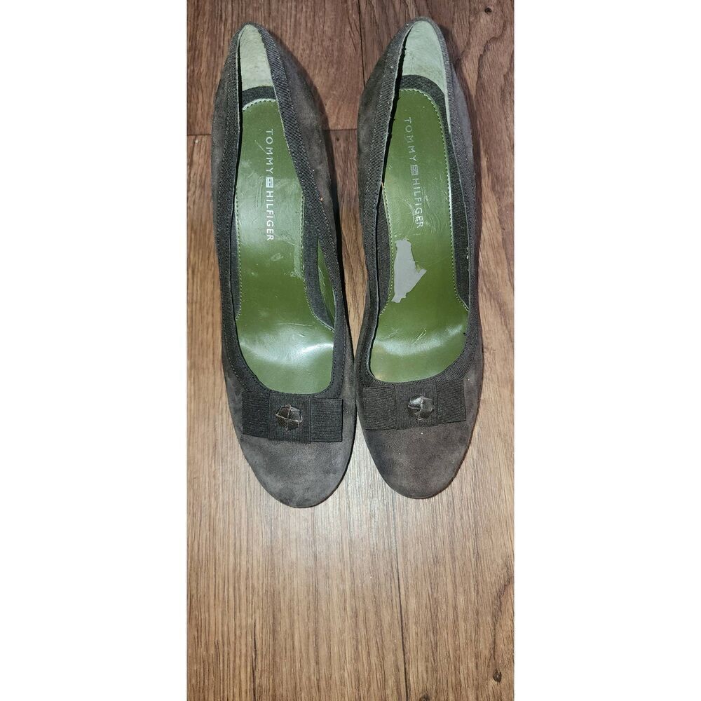 Tommy Hilfiger Suede Wedge Shoes
